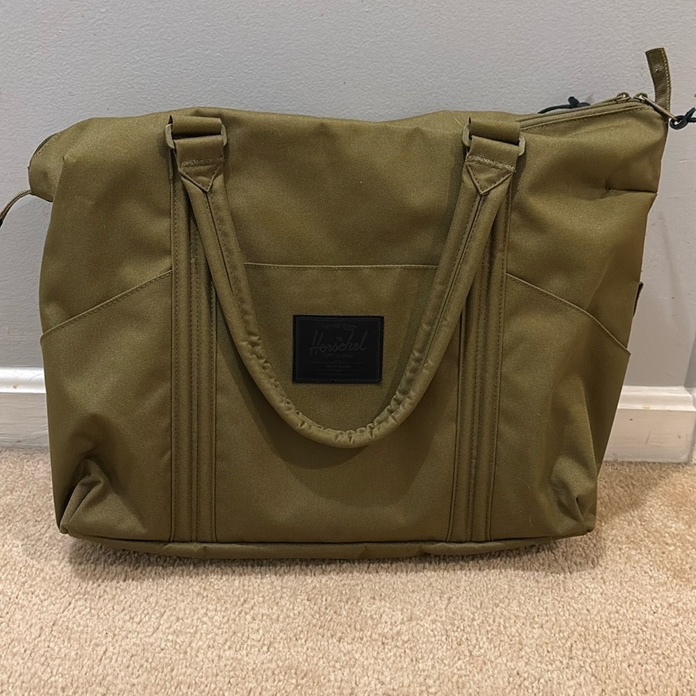 Herschel Supply Company Olive Green Tote Bag